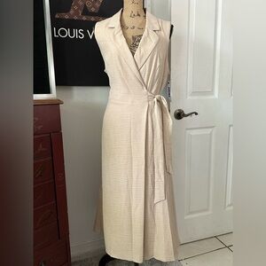 🆕DKNY Faux Wrap Dress